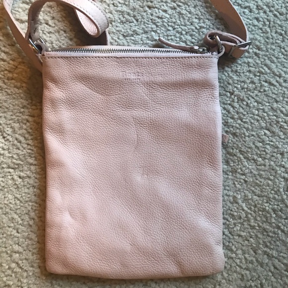 Roots pale pink leather bag - Picture 2 of 9